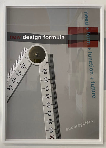 New Design Formula Poster - Framed